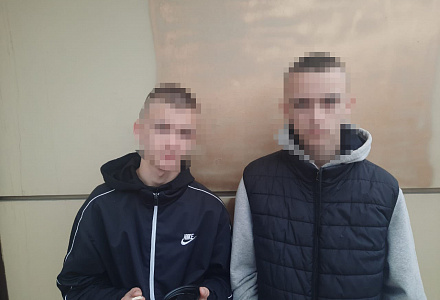 Задержаны на месте преступления